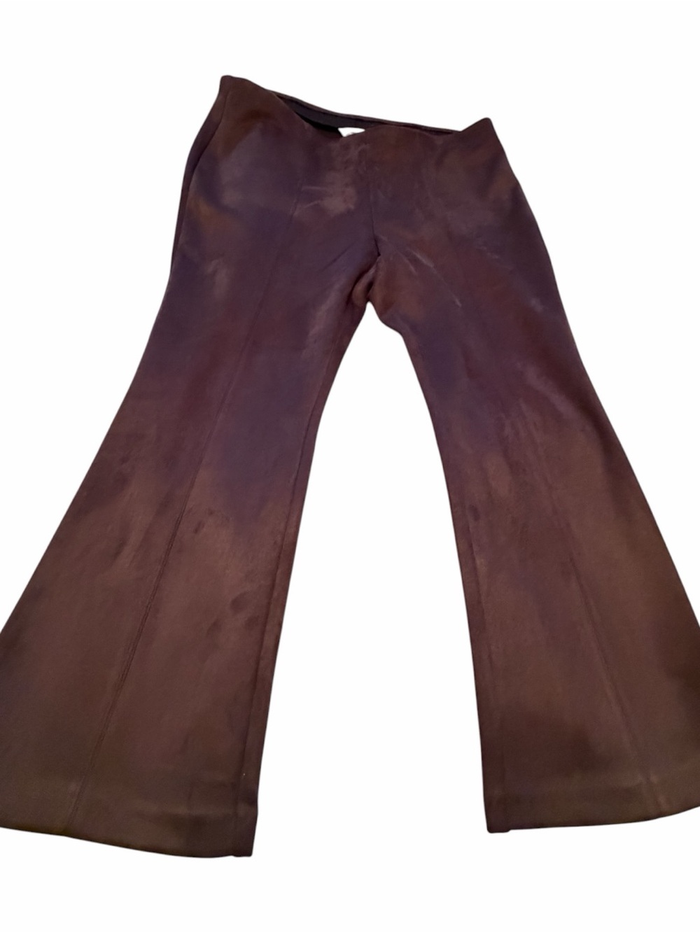 Northern Reflections Dark Brown Flare Stretch Pants-Size XXL Petite